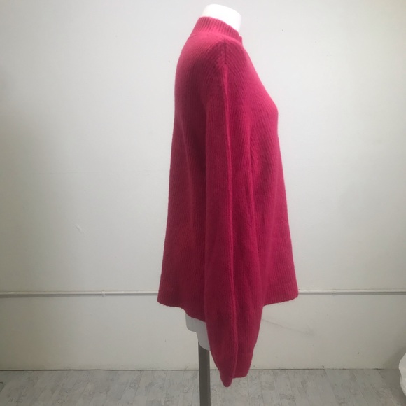 Rachel Roy Shayla Pink Mock Neck Sweater - Picture 3 of 8